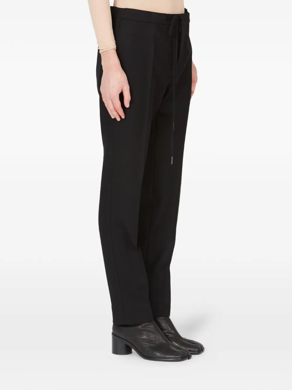 Maison Margiela Broek met trekkoord Zwart