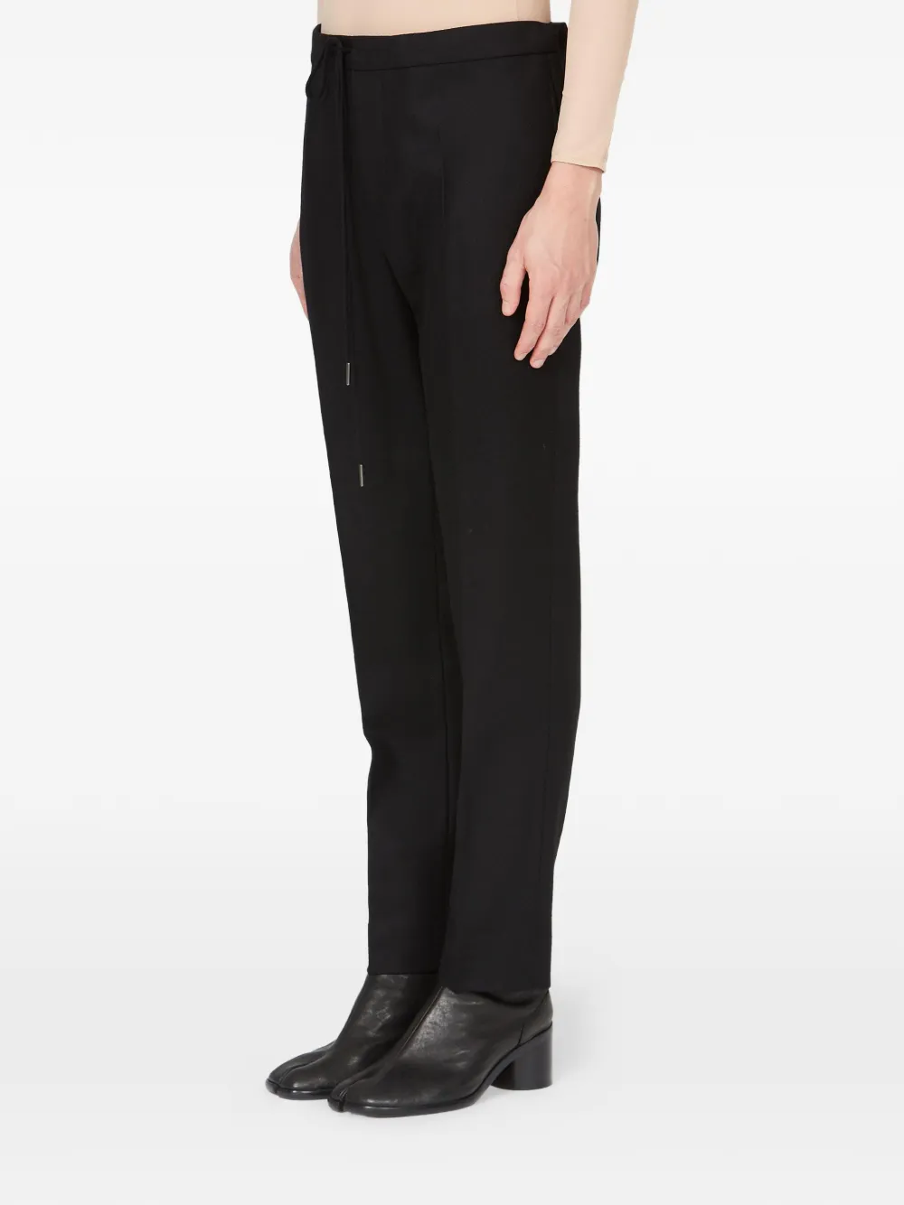 Maison Margiela Broek met trekkoord Zwart