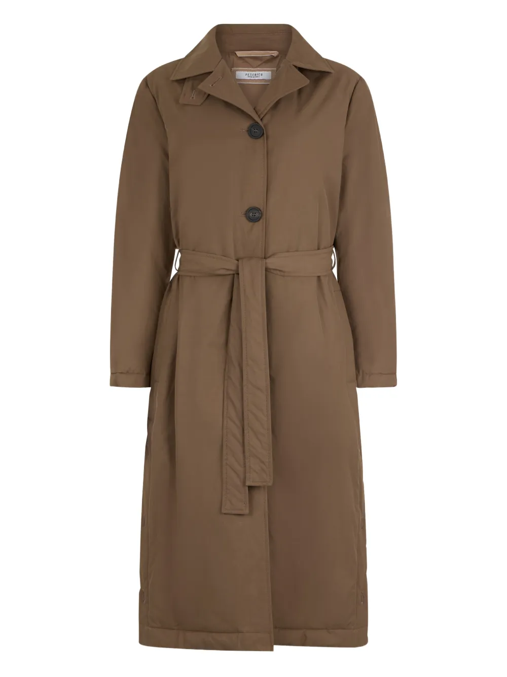 Peserico belted trench coat - Braun