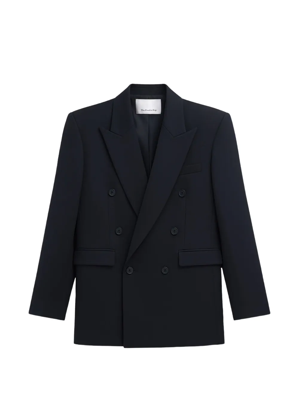 The Frankie Shop double-breasted blazer - Blue