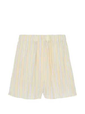 Baserange ストライプ ショートパンツ | ブルー | FARFETCH JP