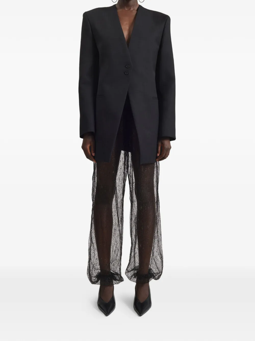 The Frankie Shop Orissa balloon trousers - Zwart