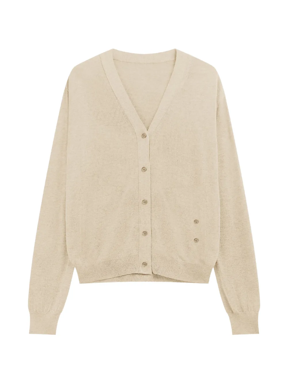 The Frankie Shop Cardigan con scollo a V e bottoni - Toni neutri