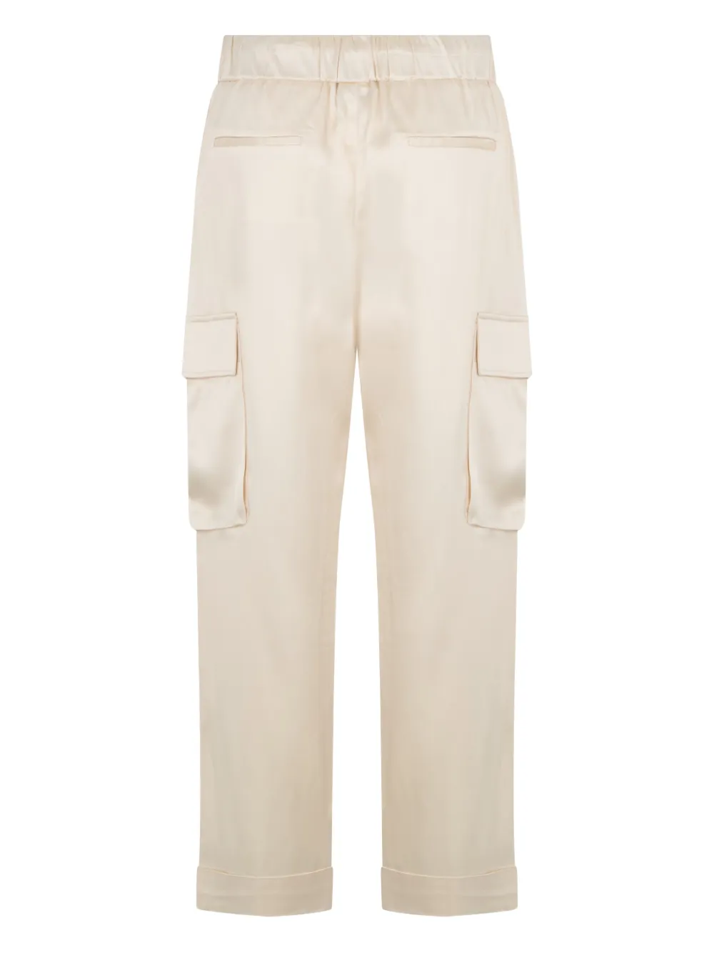 Peserico elasticated pocket trousers - Beige