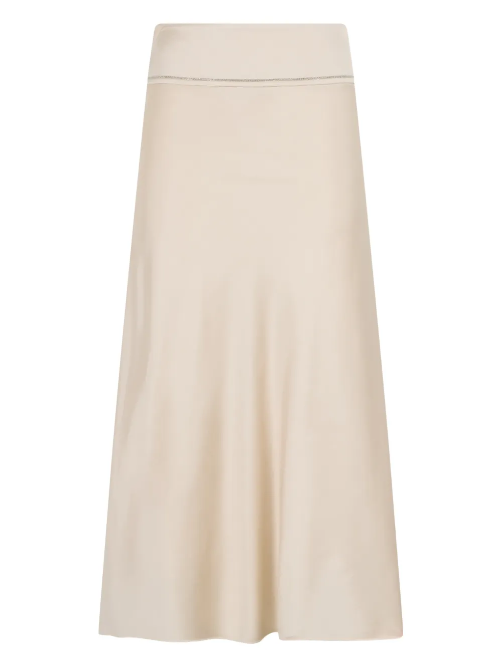 Peserico A-line midi skirt - Toni neutri
