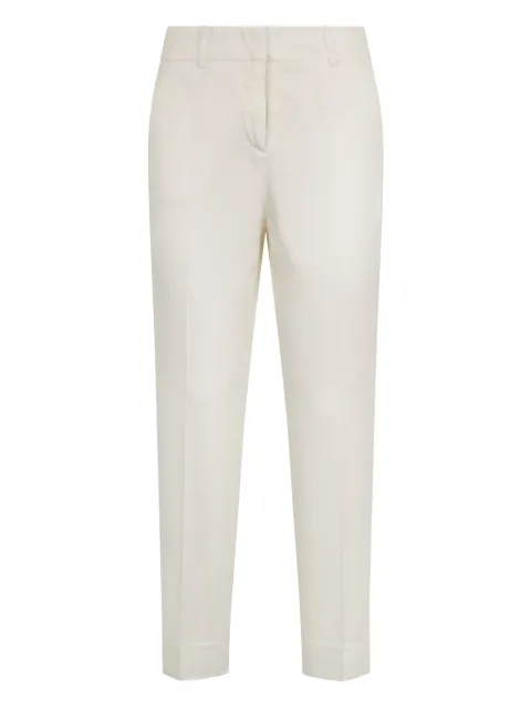 Peserico belt-loop trousers