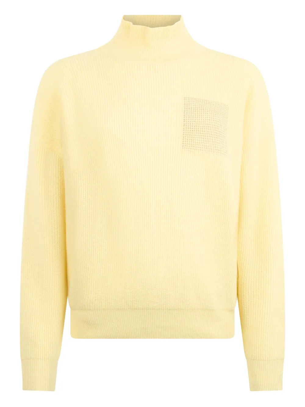 Peserico high-neck sweater - Yellow