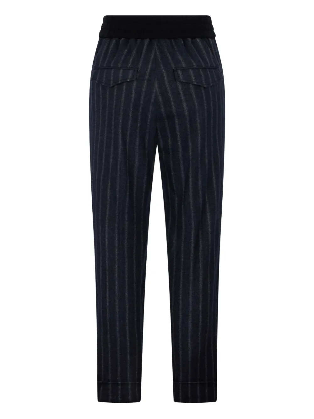 Peserico pinstriped trousers - Grijs
