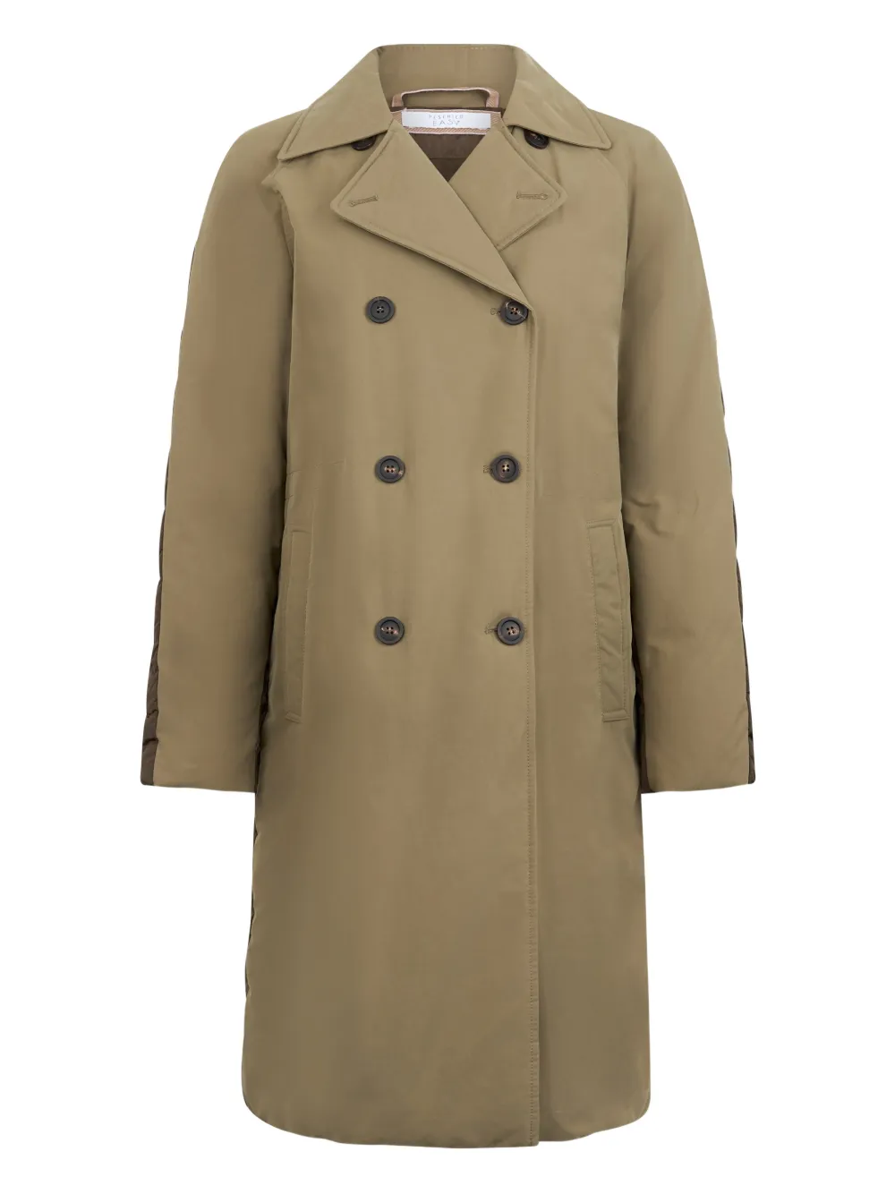 Peserico double-breasted coat - Nude