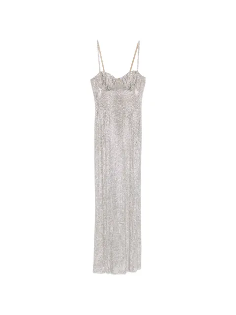 Giuseppe Di Morabito slip dress fruncido