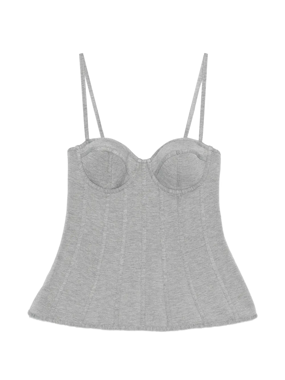 Giuseppe Di Morabito Top strutturato - Grigio