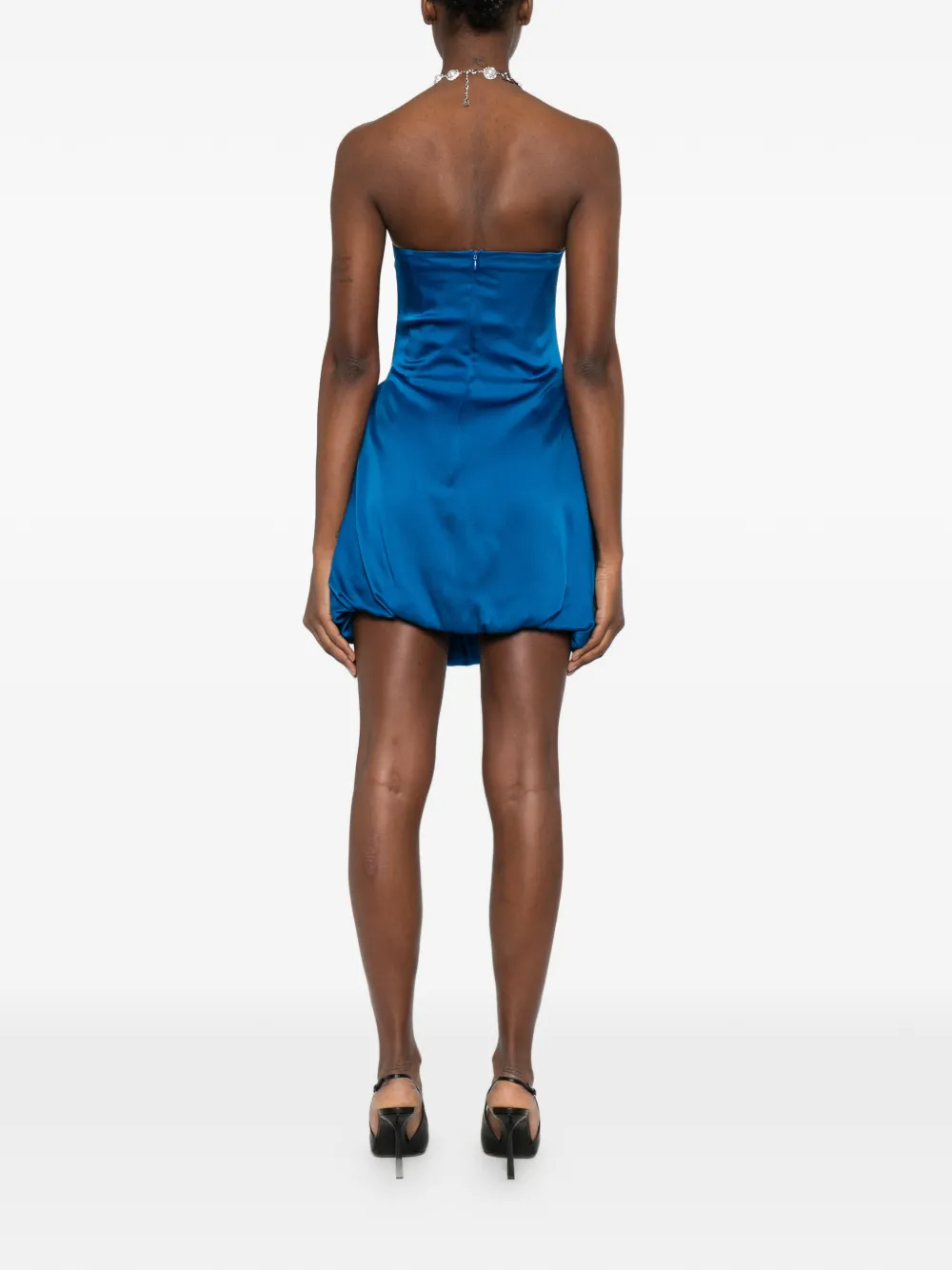 Giuseppe Di Morabito Gedrapeerde jurk Blauw