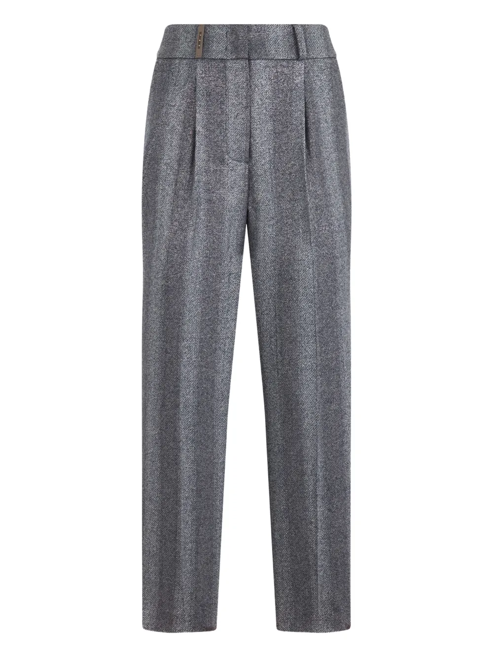 Peserico belt-loop trousers - Grigio