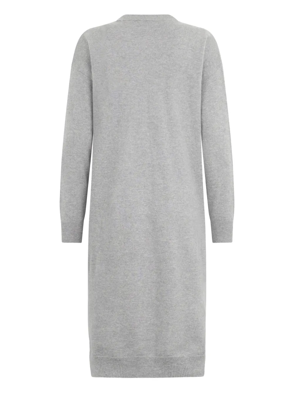 Peserico long-sleeve midi dress - Grijs
