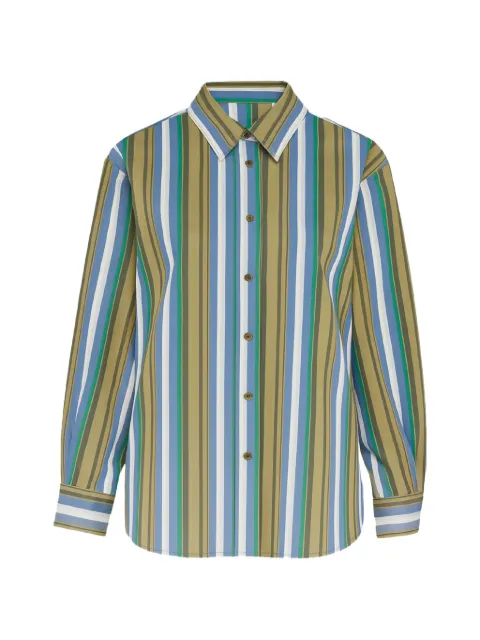 The Frankie Shop striped long-sleeve shirt