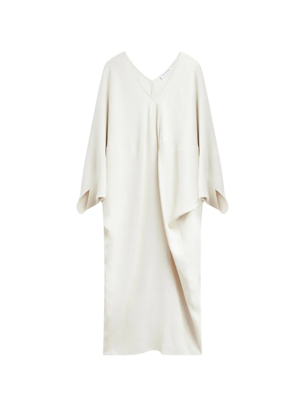 The Frankie Shop draped V-neck midi dress - Bianco