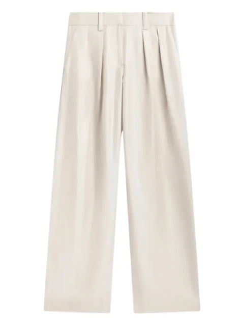 The Frankie Shop pleated wide-leg trousers