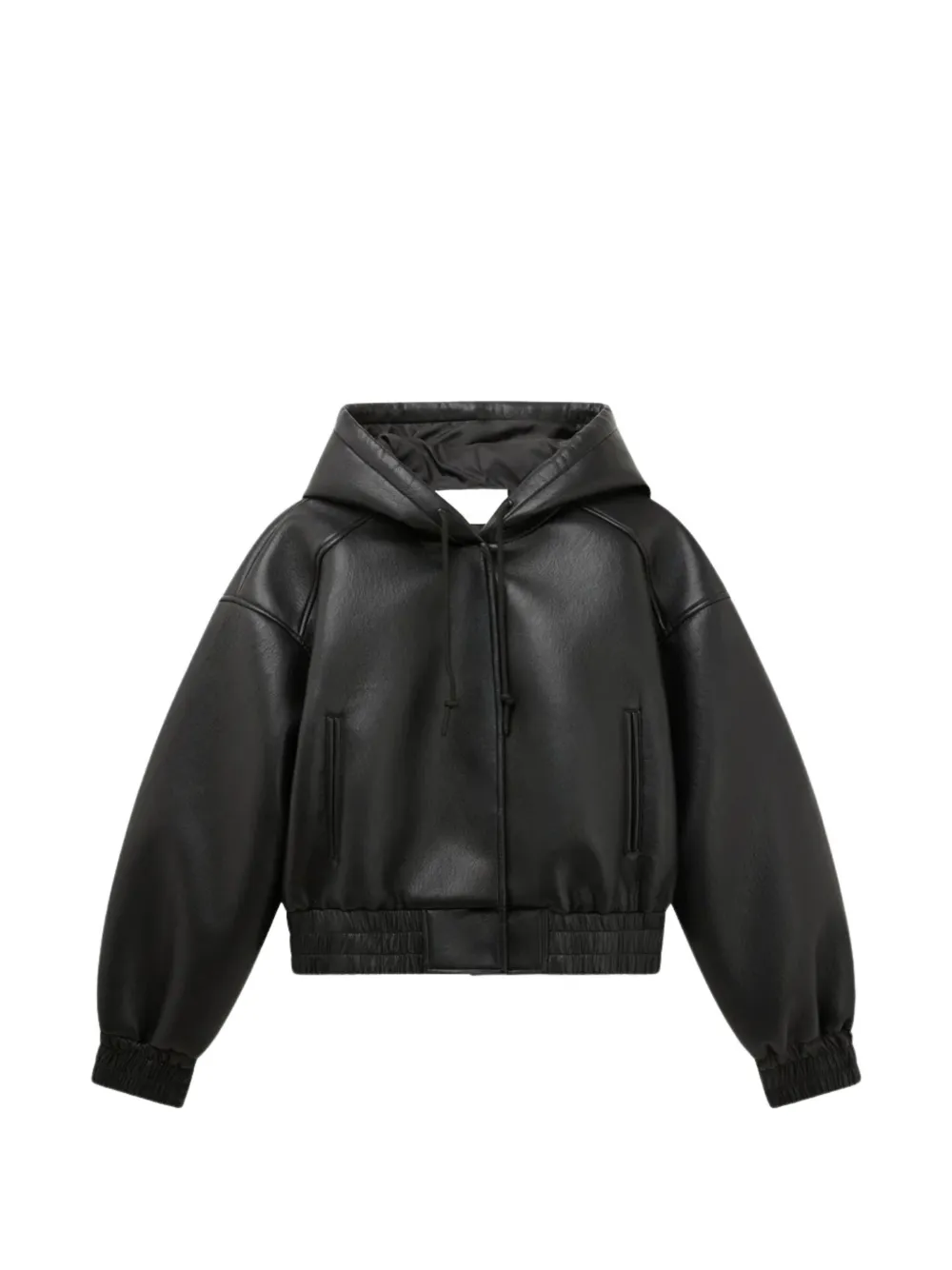 The Frankie Shop Jackson hooded jacket - Nero