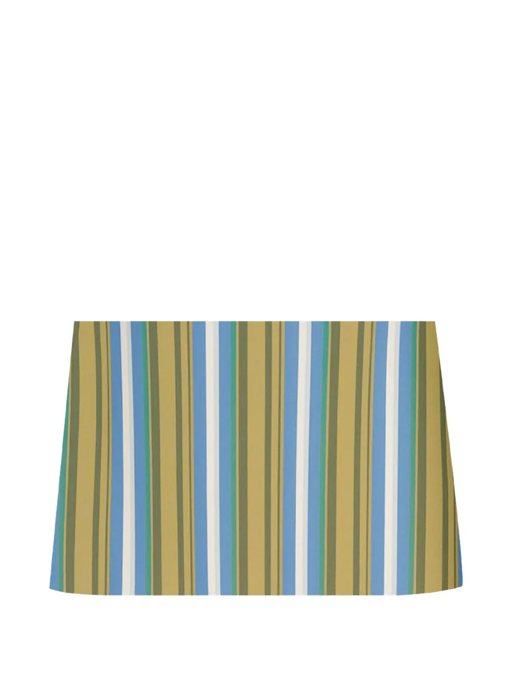 The Frankie Shop Minigonna a righe - Verde