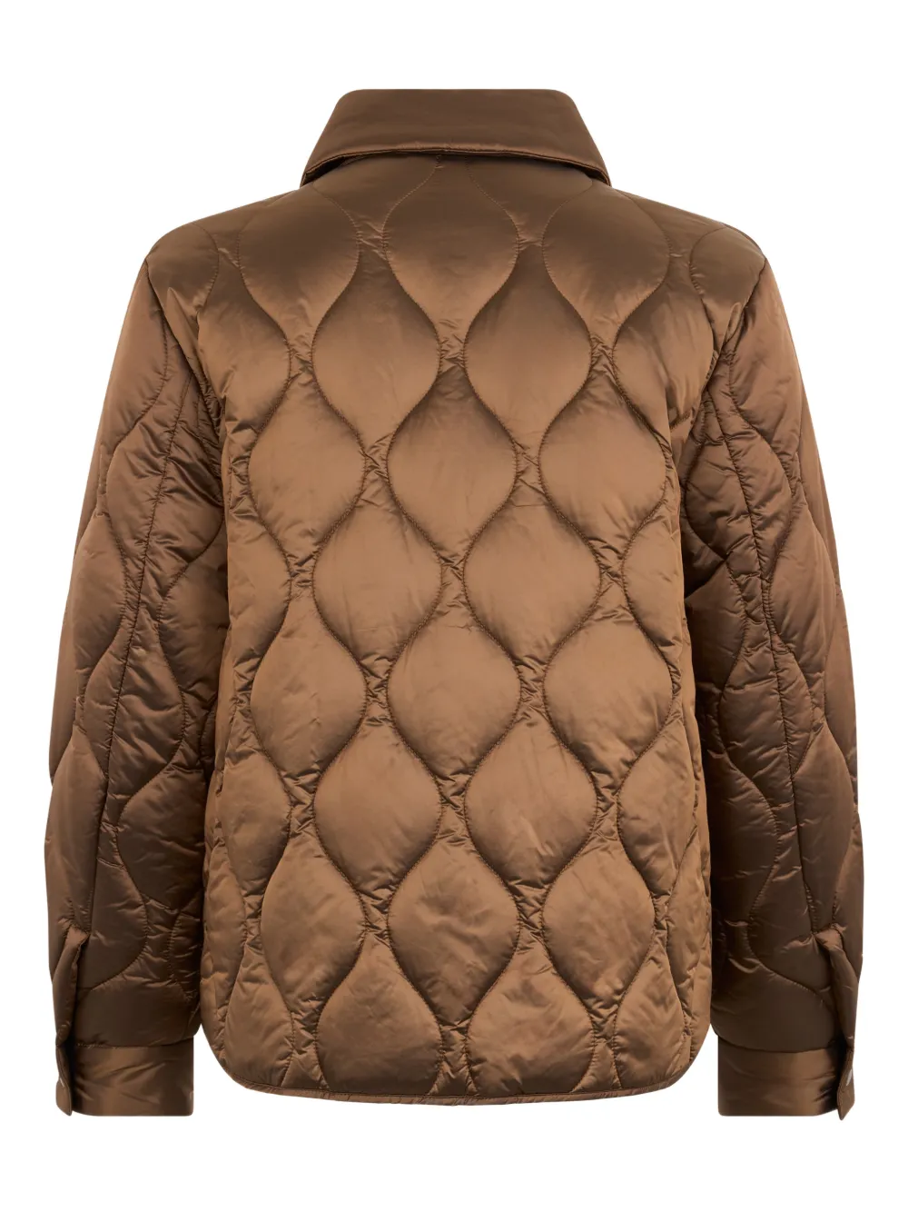Diamond-Quilted Padded Jacket