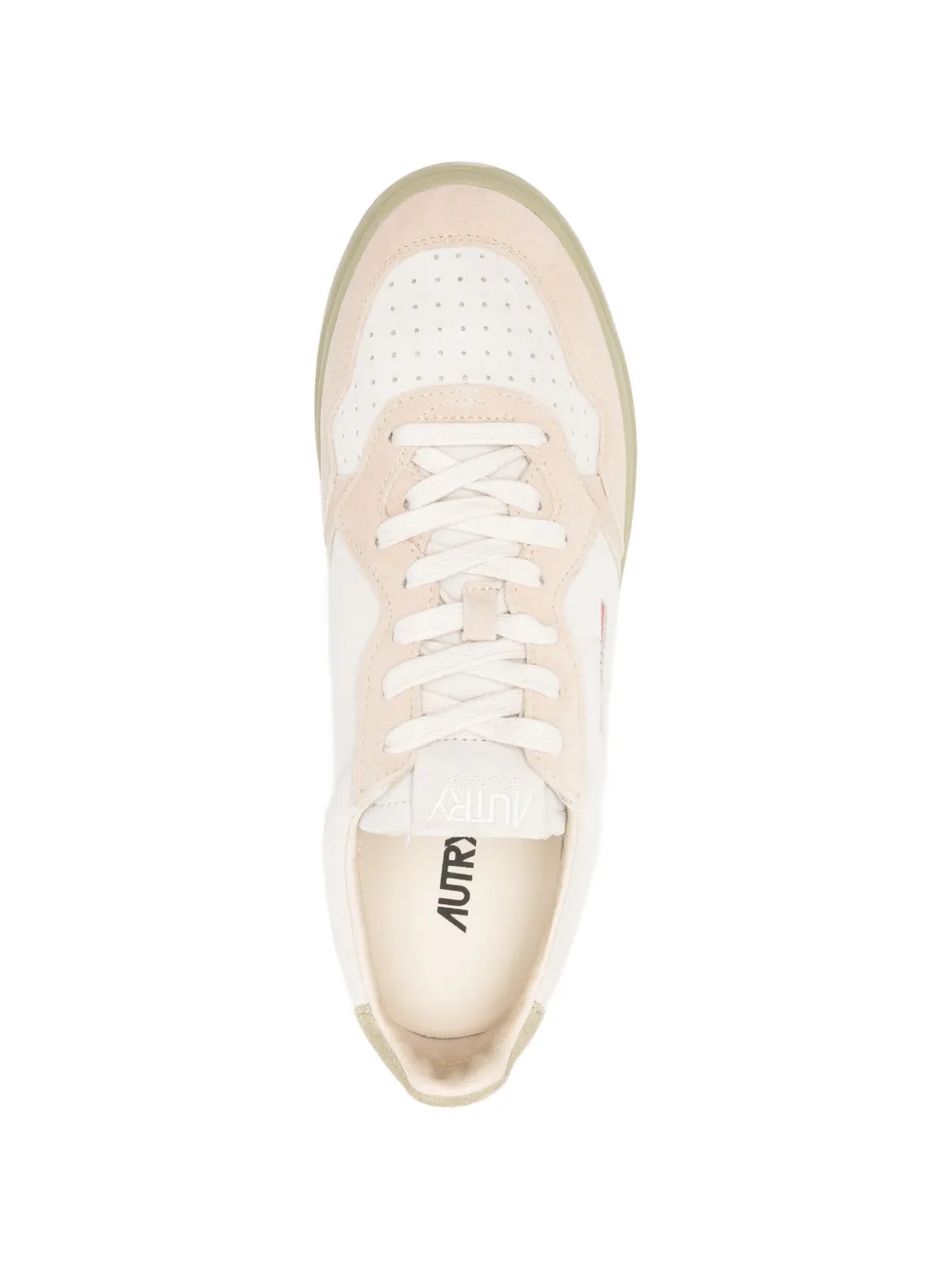 Autry Medalist sneakers met vlakken Beige