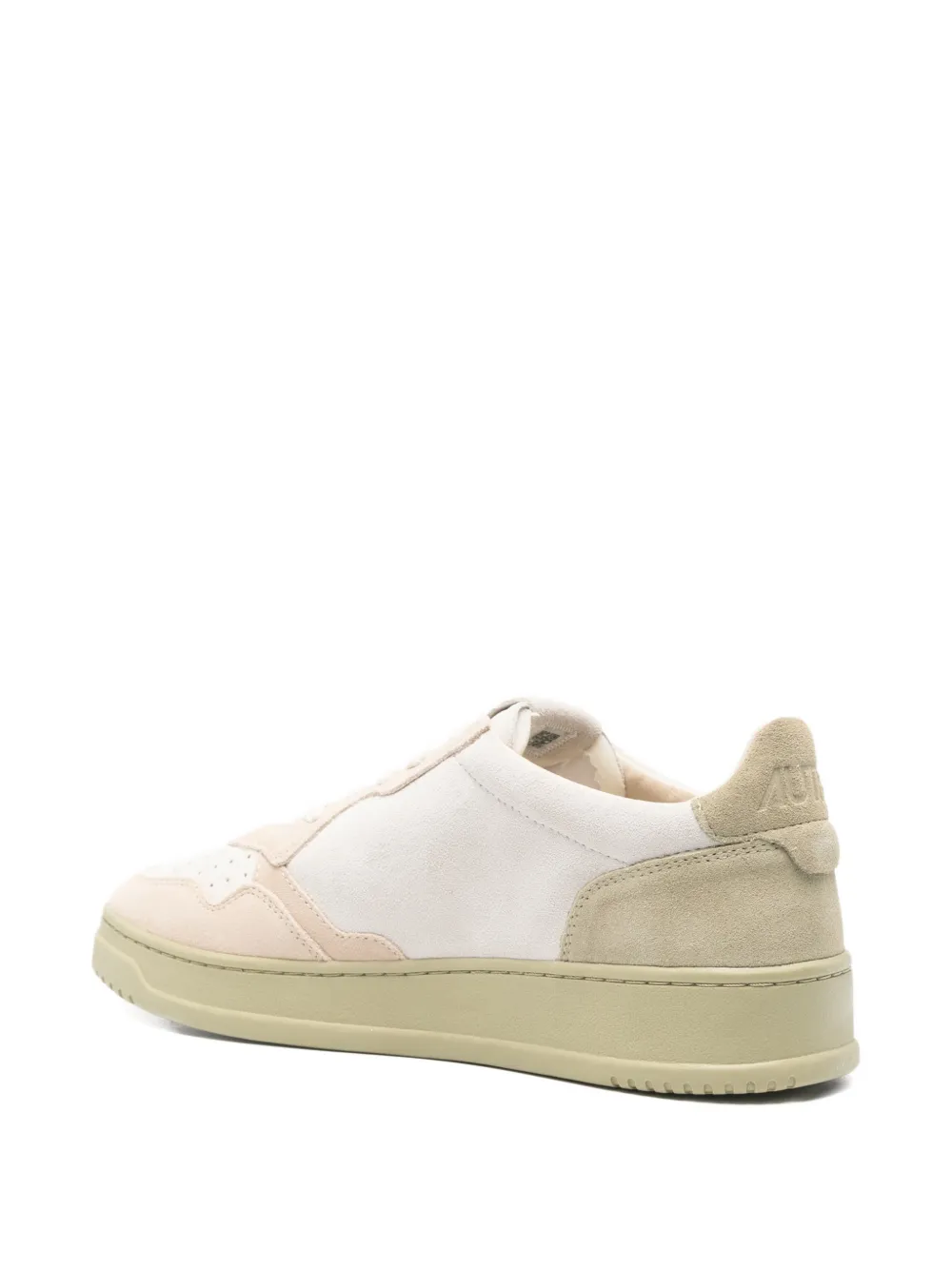 Autry Medalist sneakers met vlakken Beige