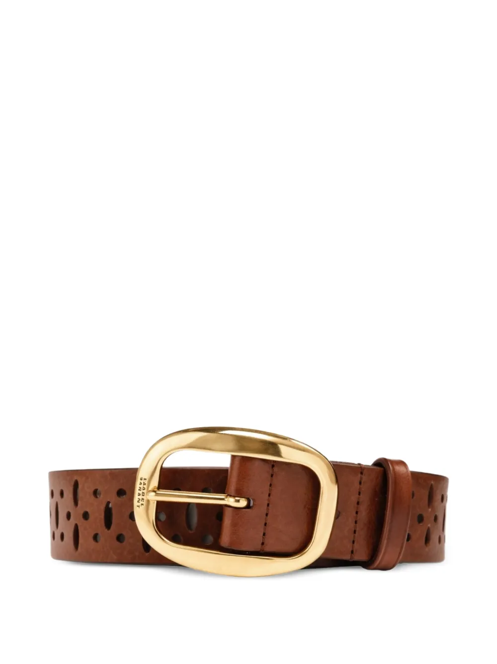 ISABEL MARANT Dara cut-out belt - Marrone