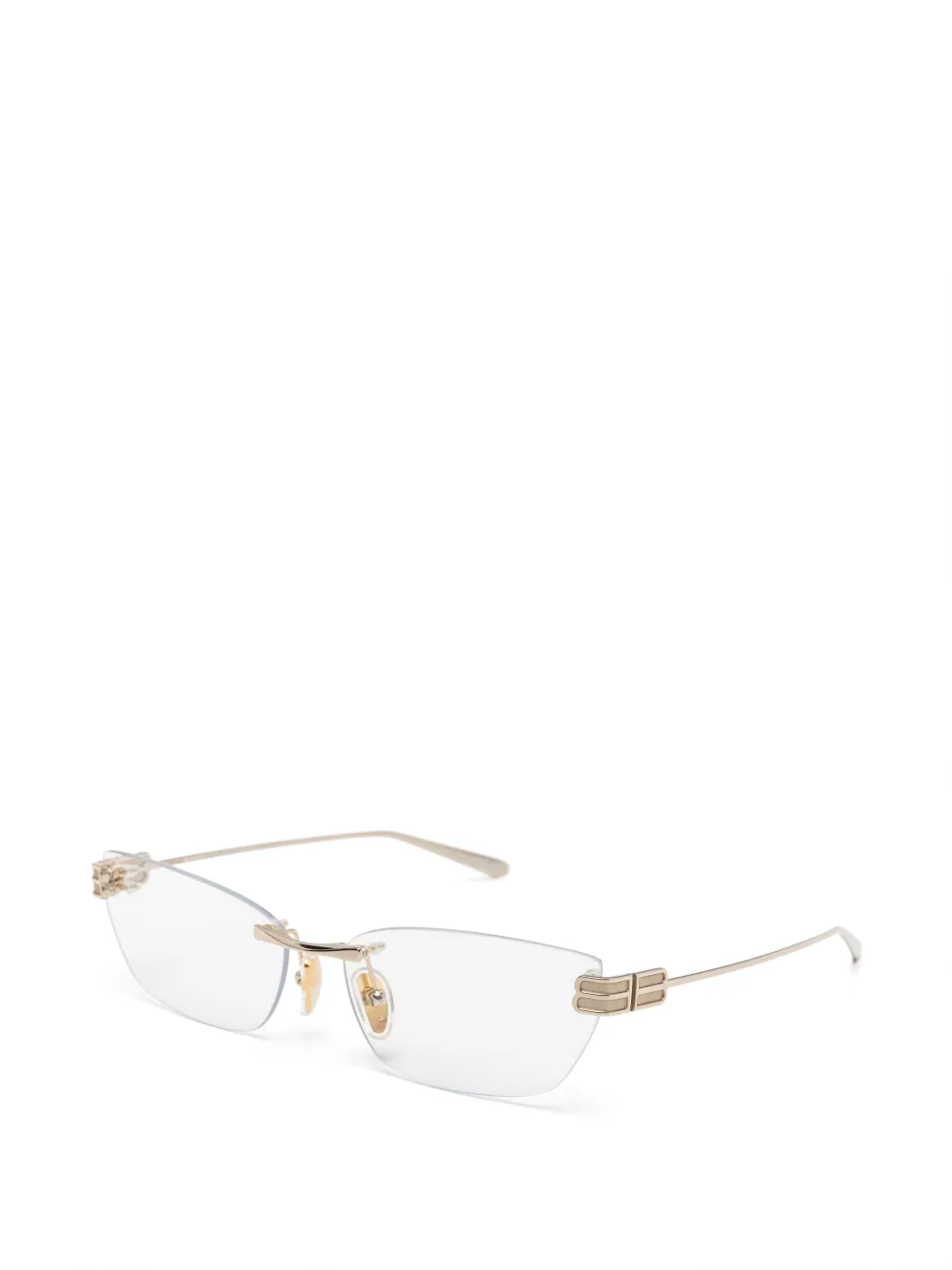 Balenciaga Eyewear geometrische bril Goud
