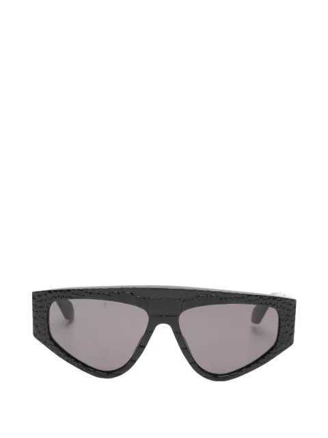 azzedine alaïa geometric-frame sunglasses