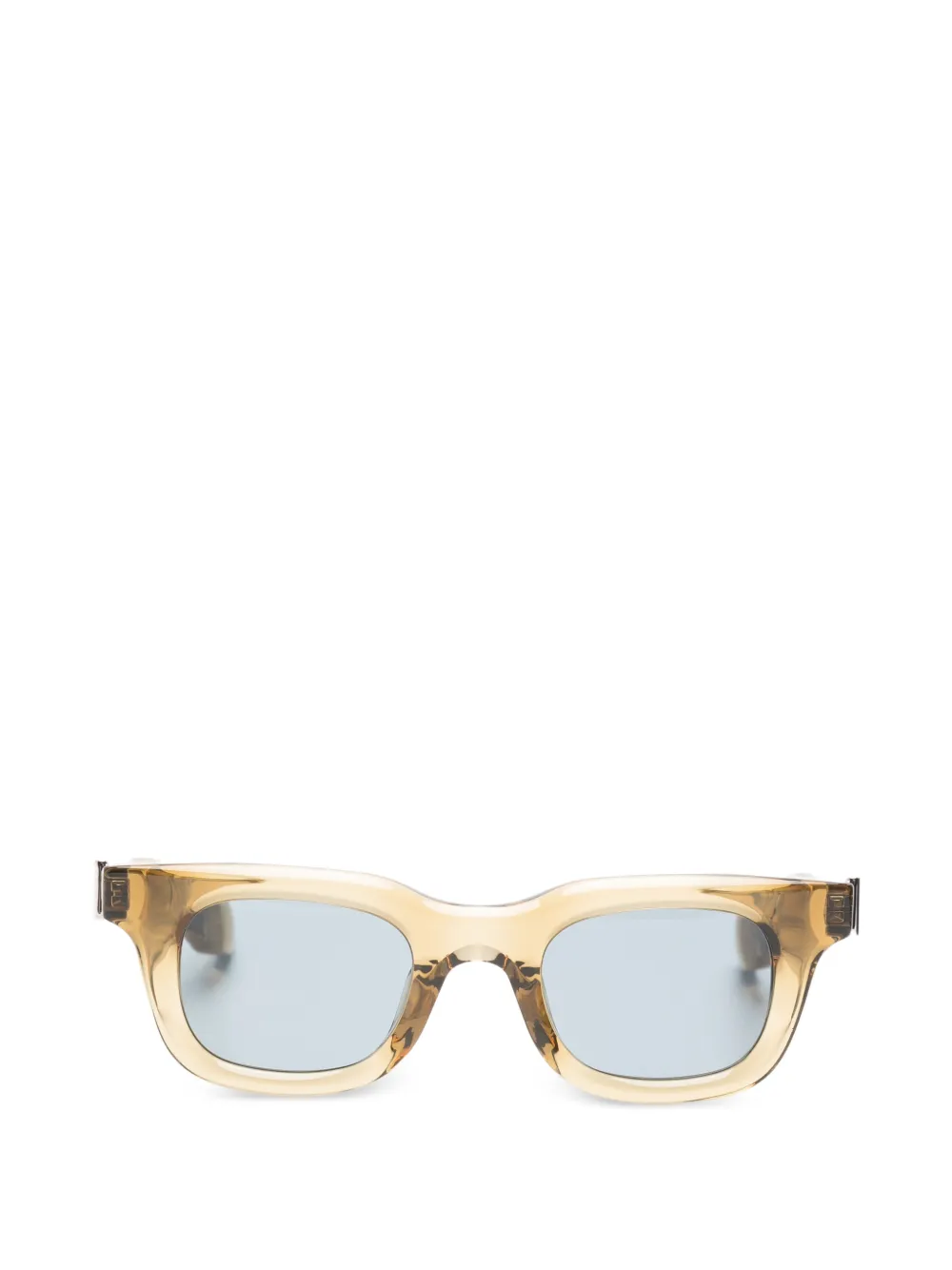 Alexander McQueen Eyewear Occhiali da sole squadrati - Marrone