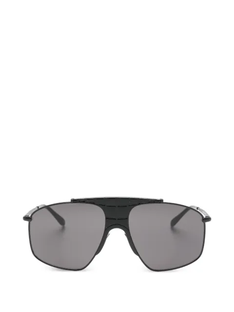 Alaïa テクスチャード ブローライン サングラス