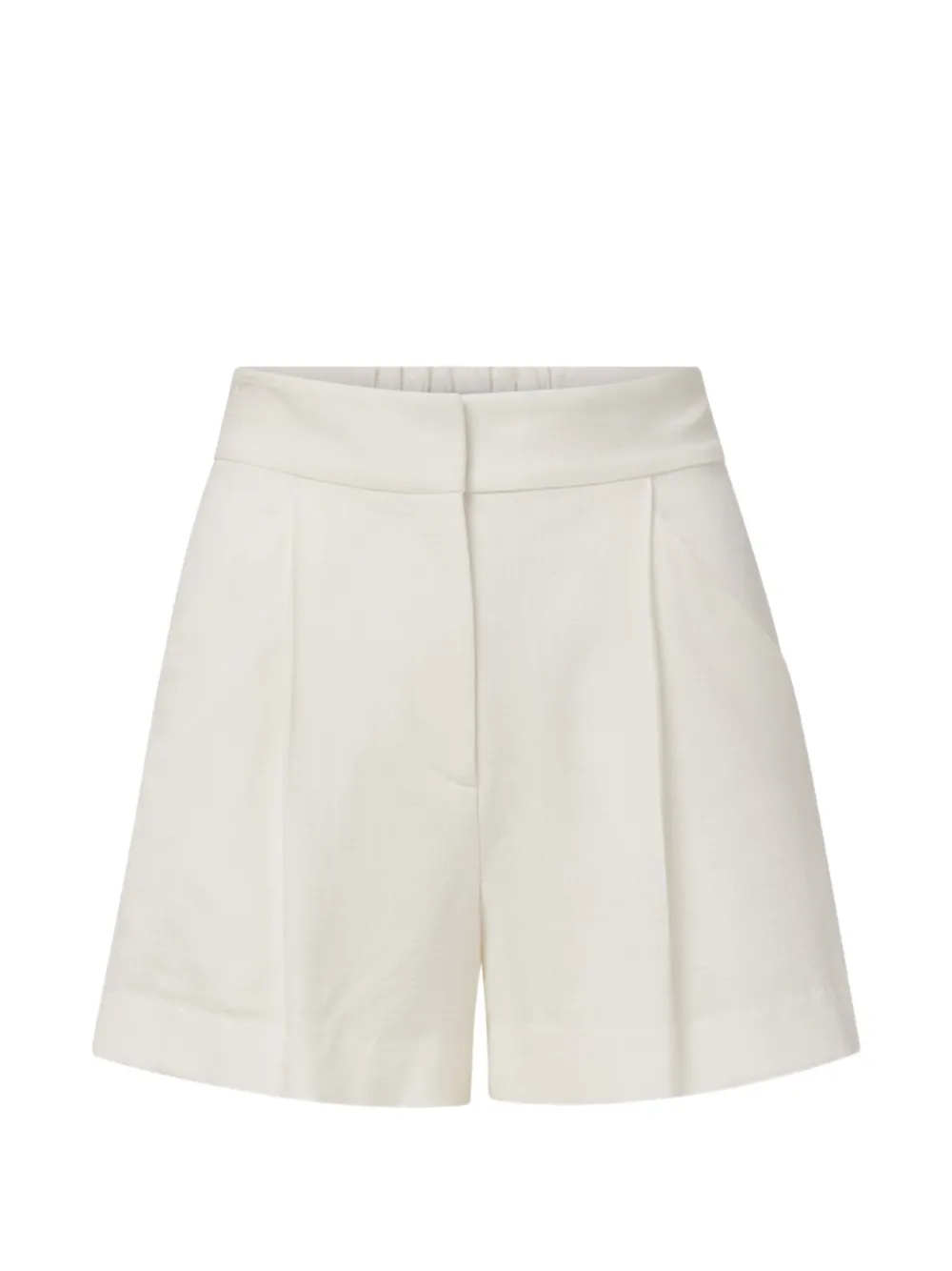 Veronica Beard Marbeau pleated shorts - Bianco