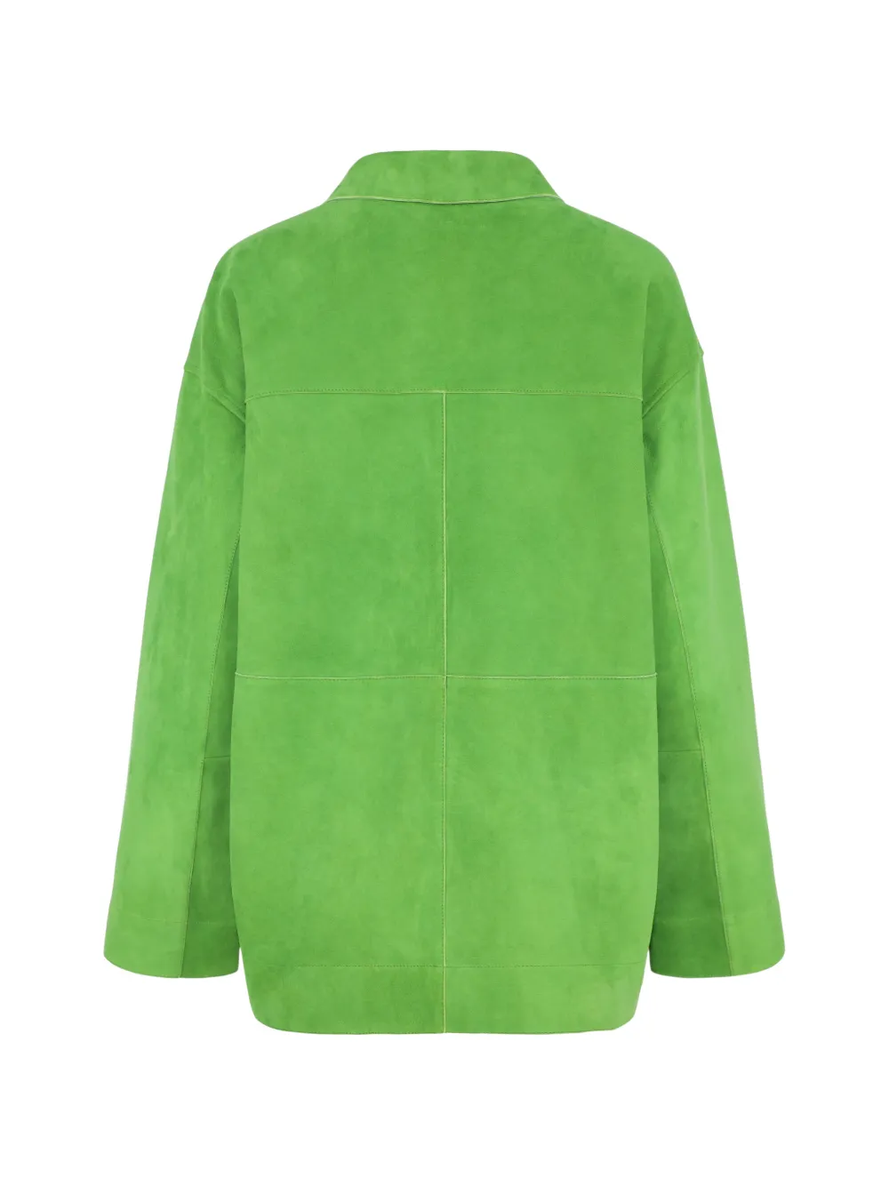  Staud Roxanne Patch-pocket Jacket - Green 