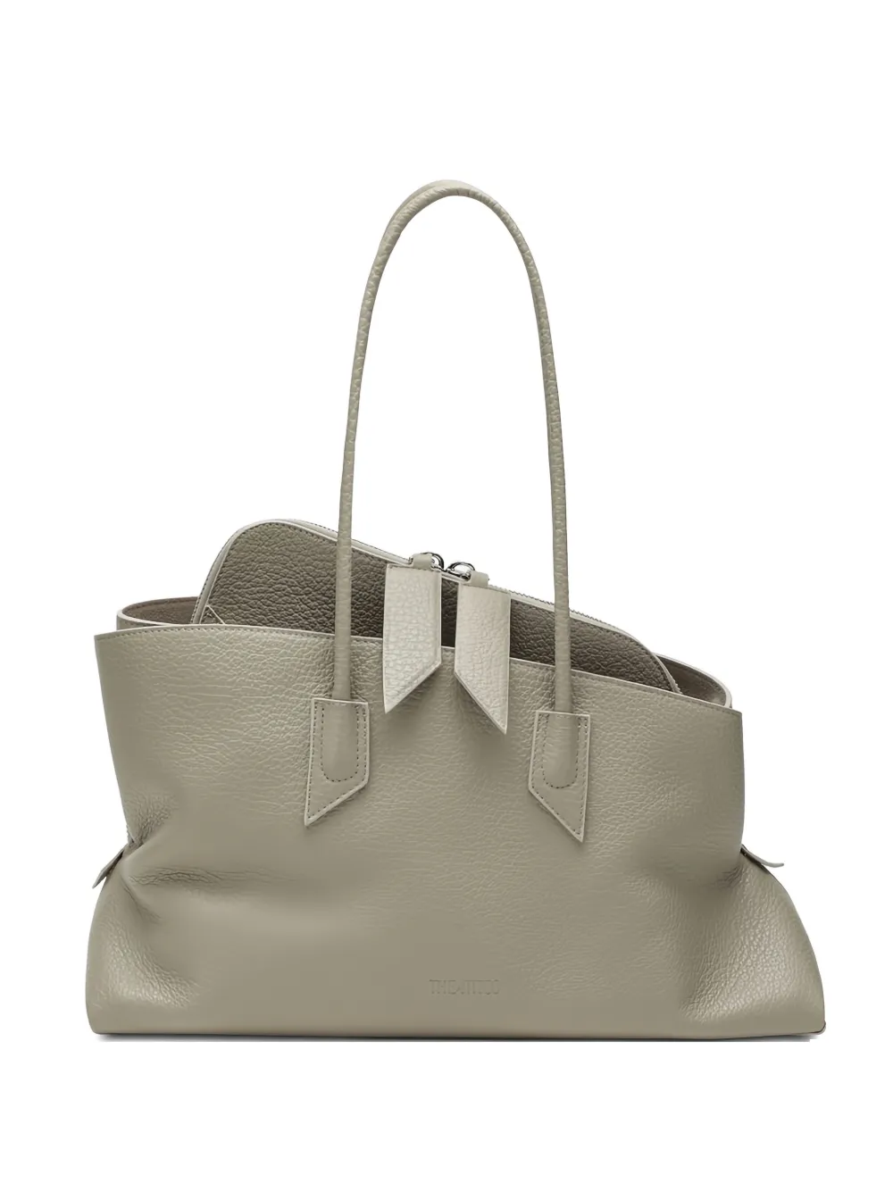 The Attico Borsa tote La Passeggiata media - Grigio