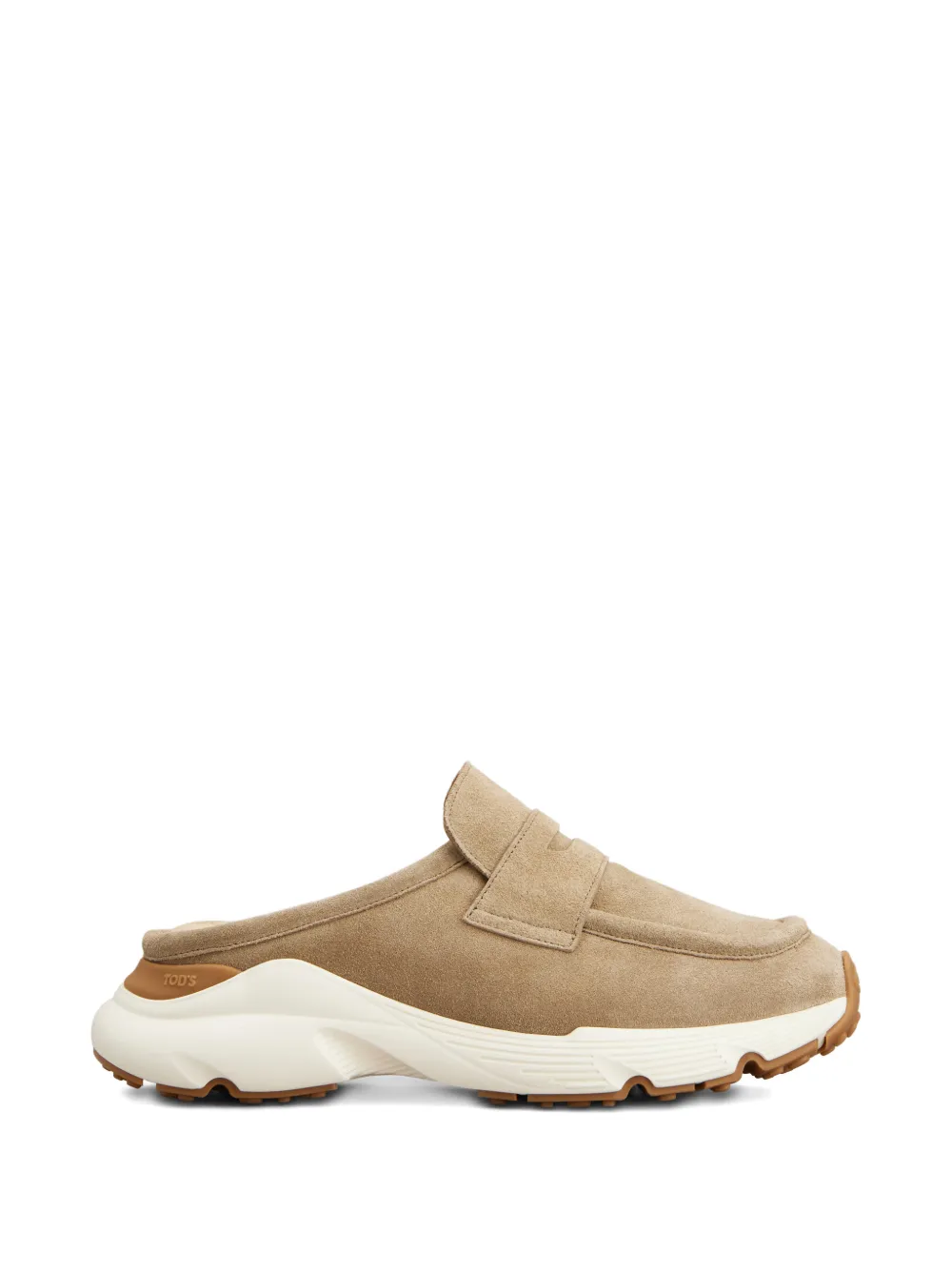 Tod's penny-slot mules Beige