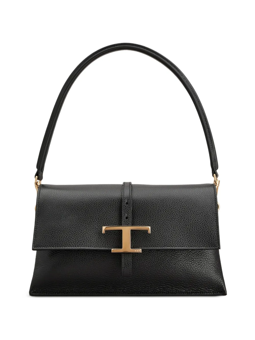 Tod's Borsa a spalla con logo - Nero