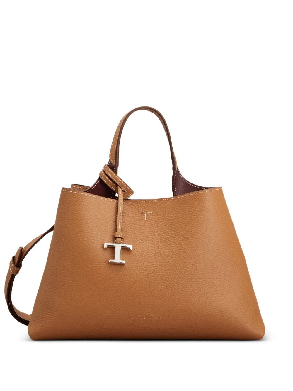 Tod's Borsa tote piccola in pelle - Marrone