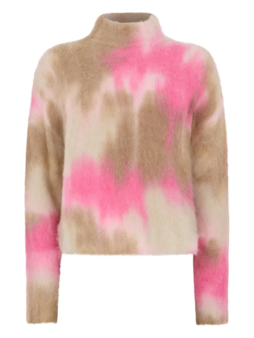 Peserico faded-pattern sweater - Nude