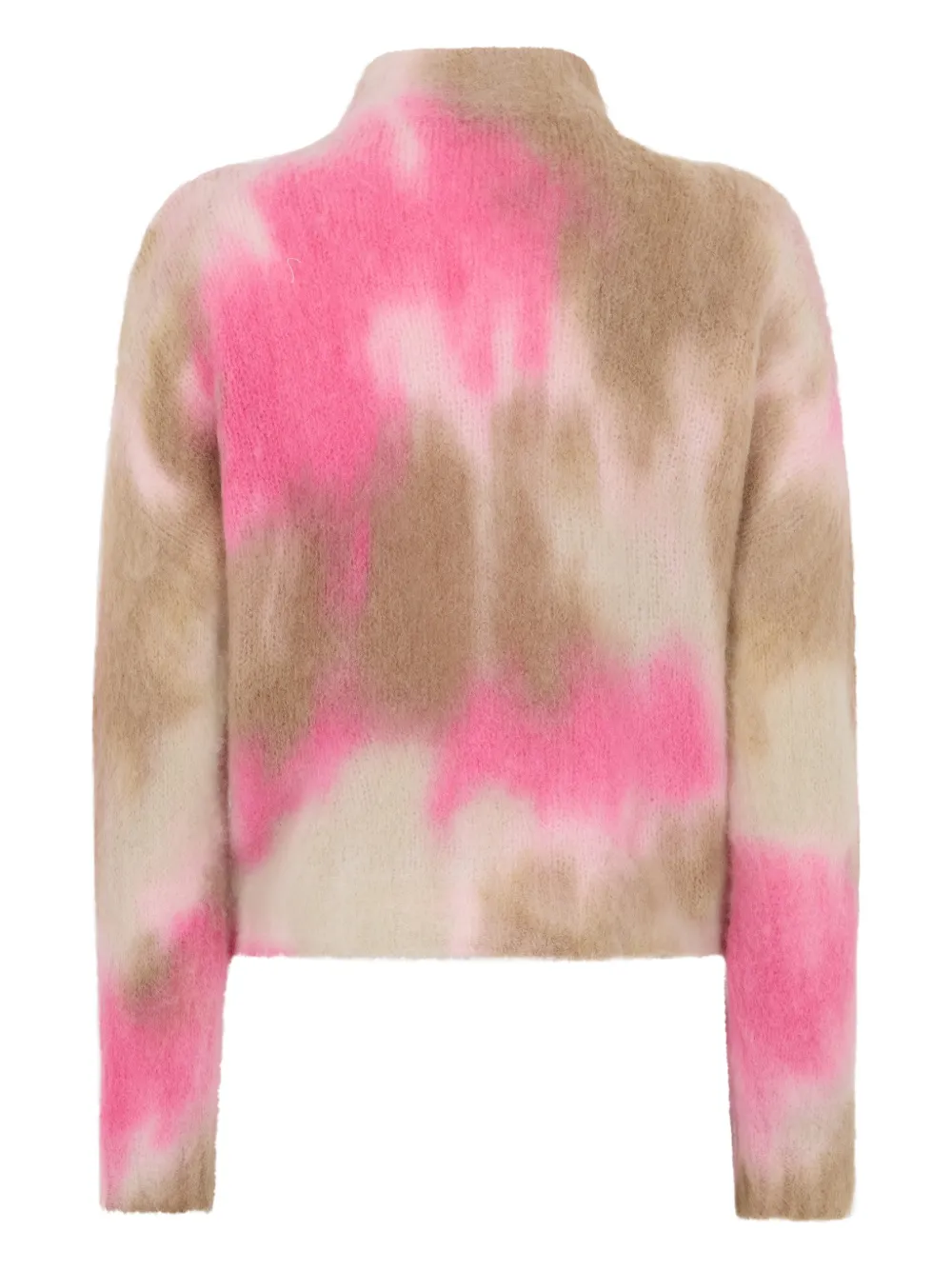  Peserico Faded-pattern Sweater - Neutrals 