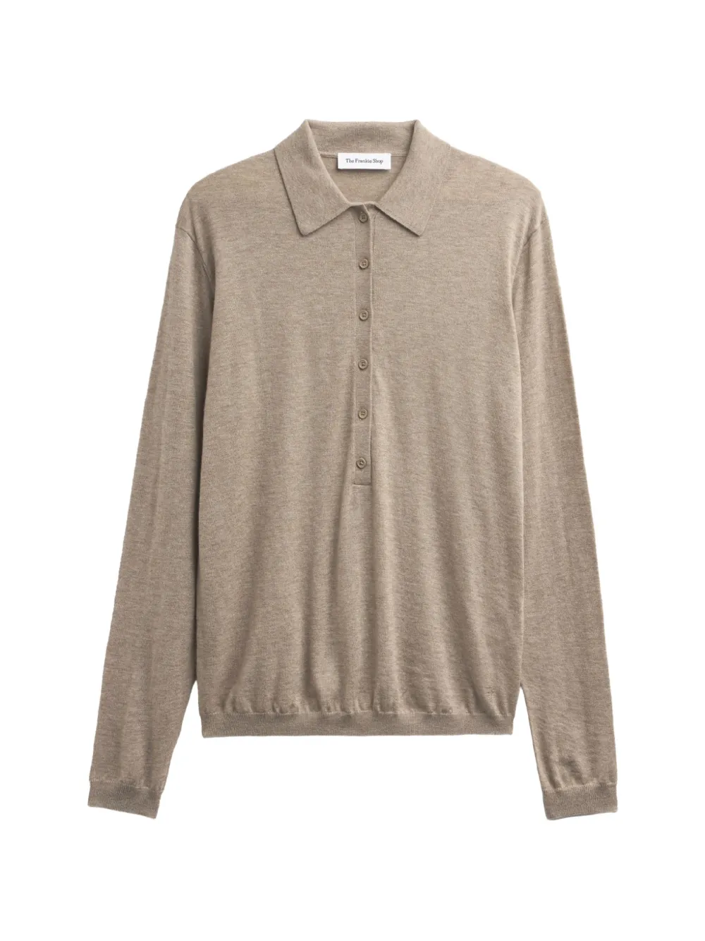 The Frankie Shop Top con bottoni - Grigio