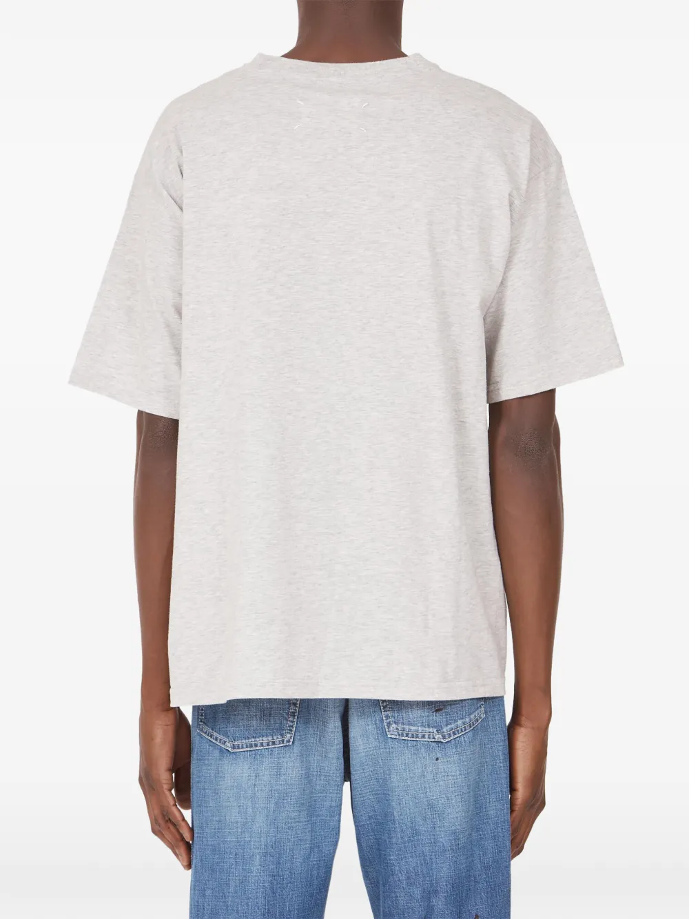 Maison Margiela T-shirt met vogelprint Grijs