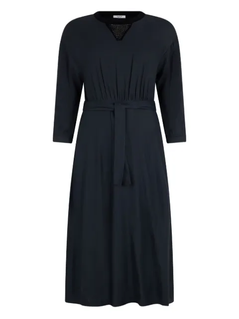 Peserico belted midi dress