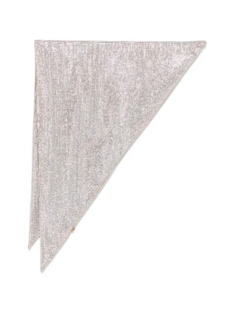 Giuseppe Di Morabito crystal-embellished triangular hair accessory