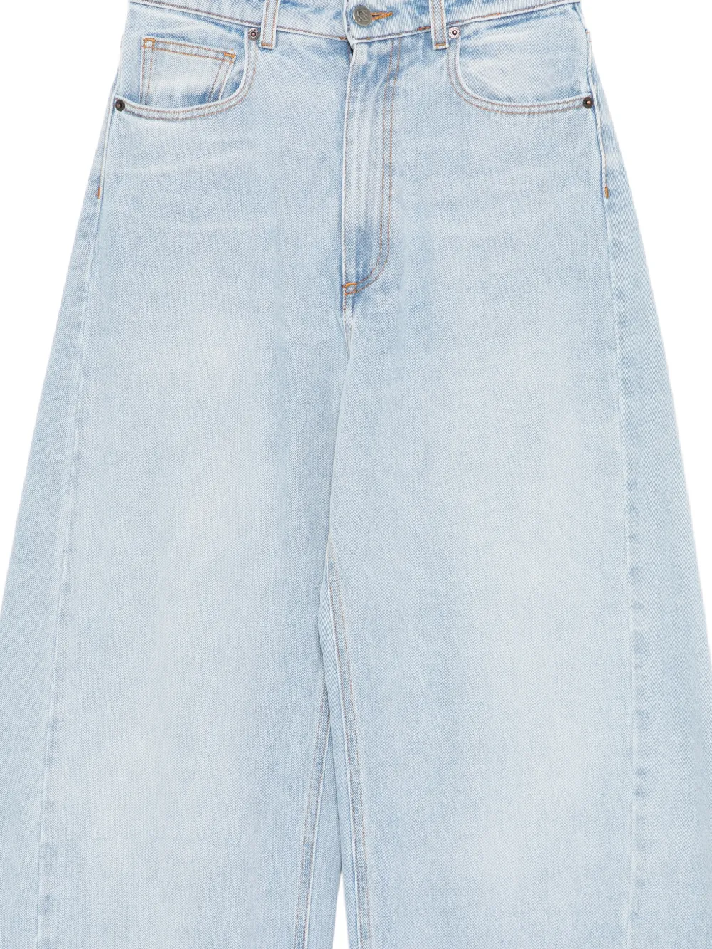 Giuseppe Di Morabito Broek met vlakken Blauw
