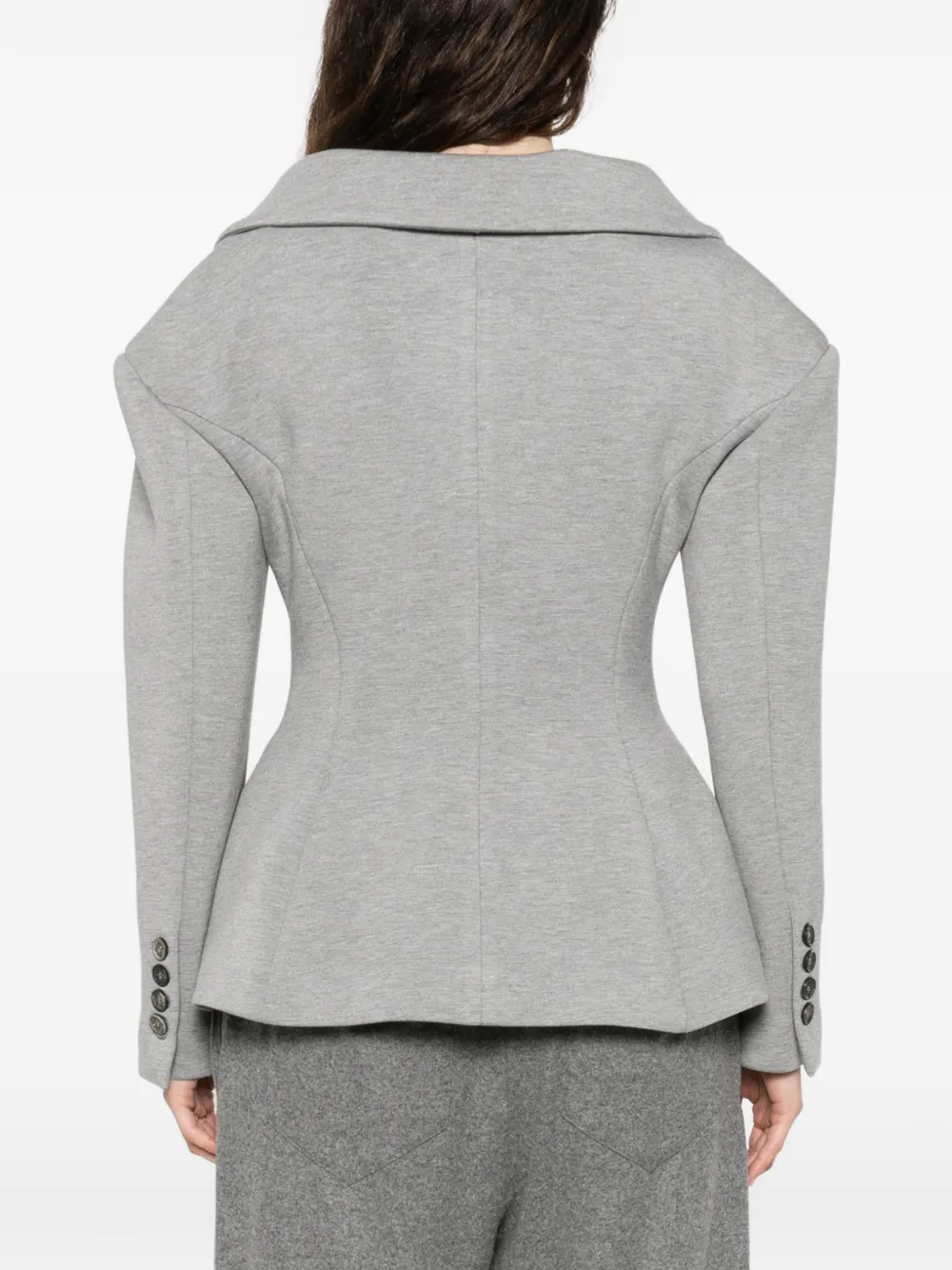 Giuseppe Di Morabito Blazer met bewerkte revers Grijs