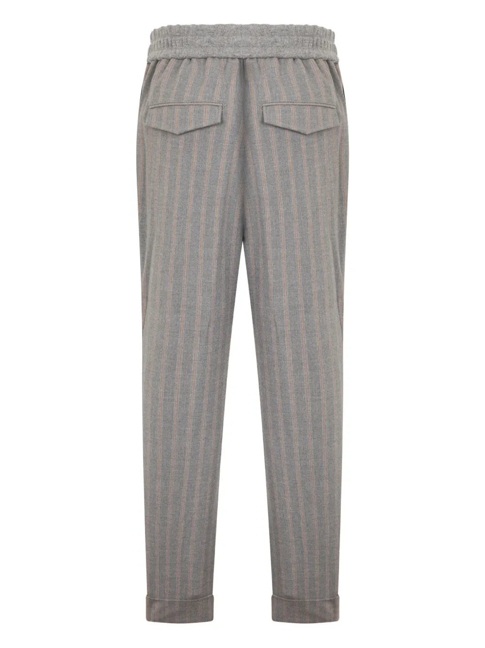 Peserico striped trousers - Grijs