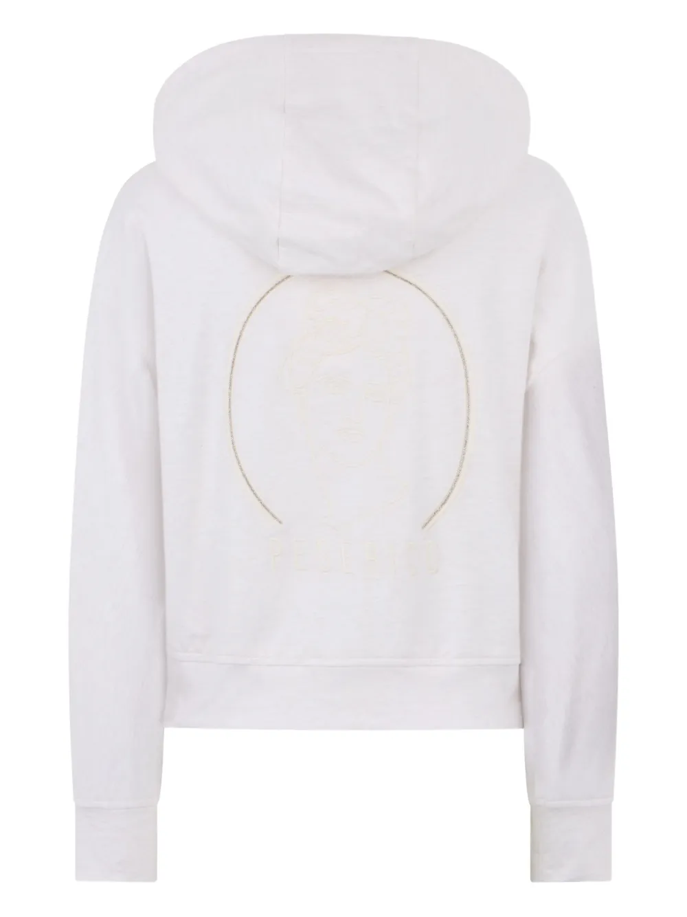 Peserico zip-fastening hoodie - Grijs