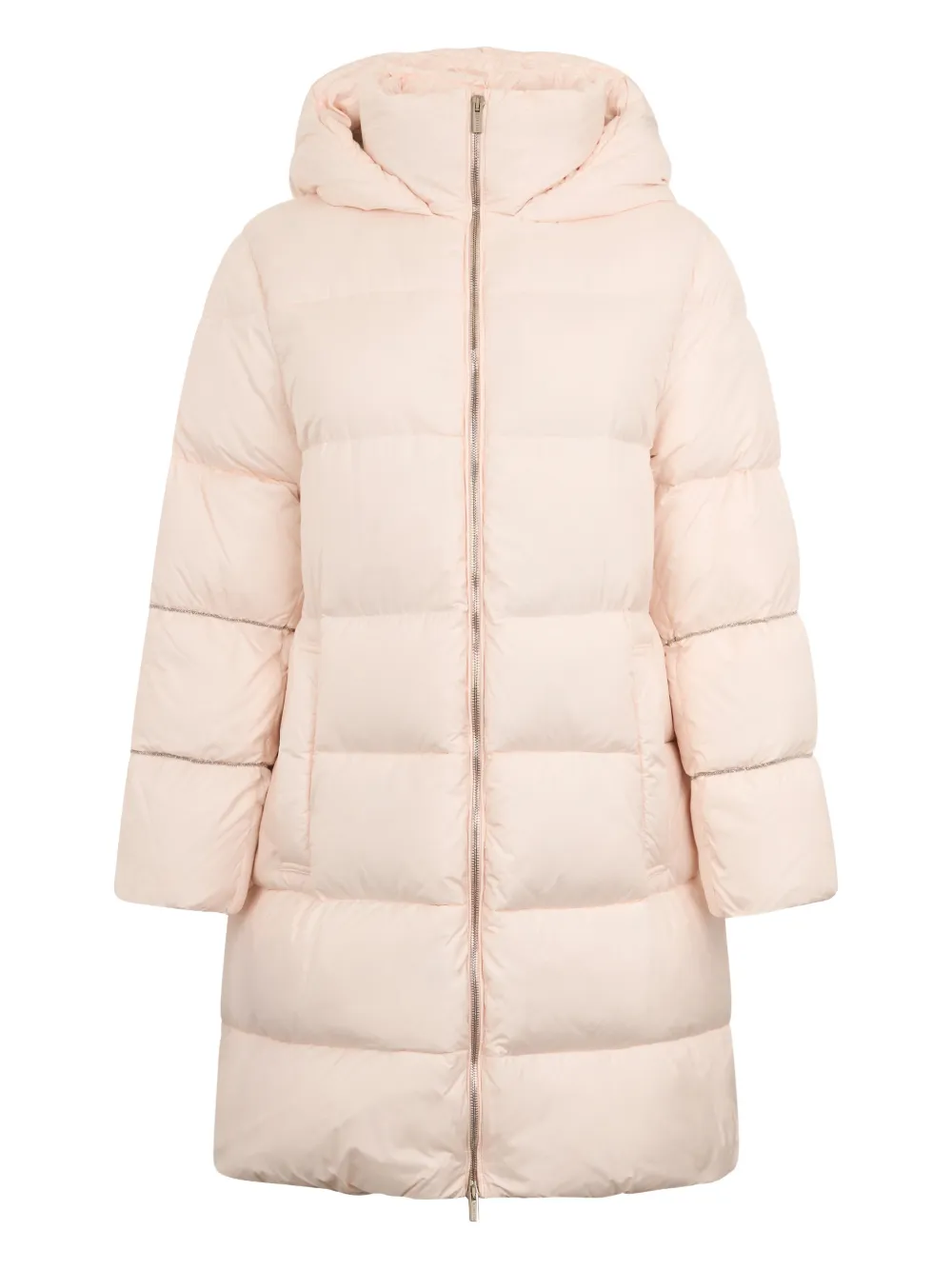Peserico hooded padded coat - Rosa