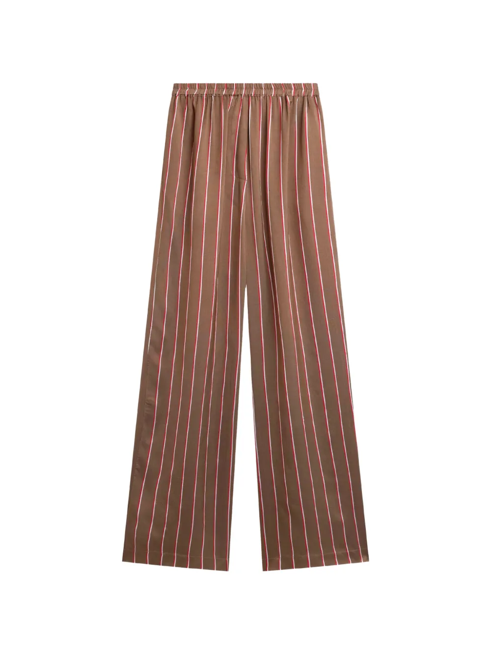 The Frankie Shop Pantaloni a righe - Marrone