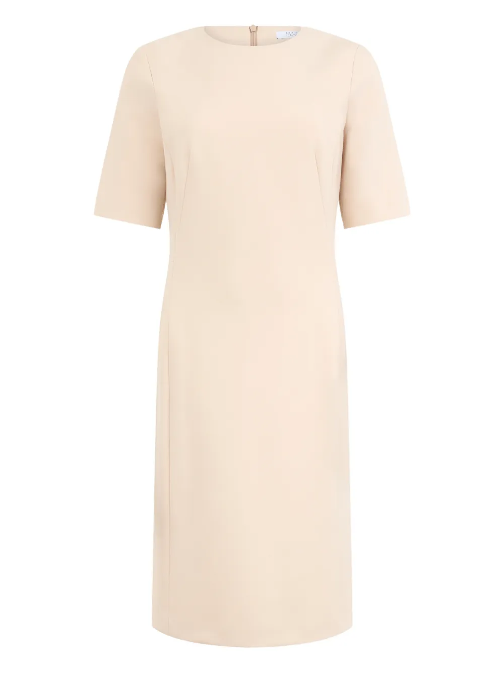 Peserico short-sleeve midi dress - Toni neutri